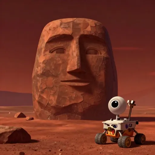 Did Mars Have a Face? The Famous Photo!