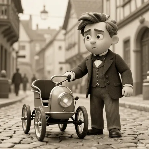 Karl Benz's Wobbly First Automobile