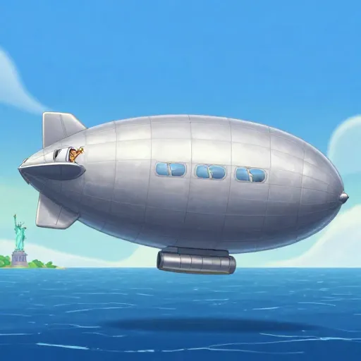 First Airship Crosses the Atlantic!