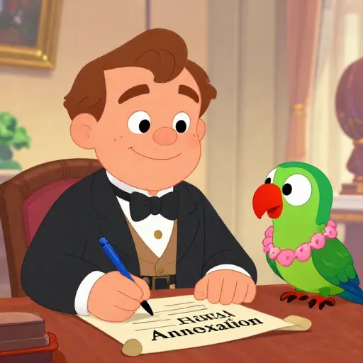 Aloha! Hawaii Becomes a U.S. Territory