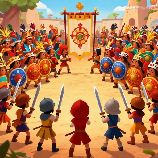 Aztec Army Defeated at Otumba