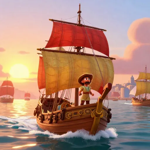 Vasco da Gama Sets Sail for India