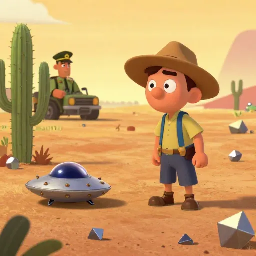 The Strange Roswell 'UFO' Incident Begins