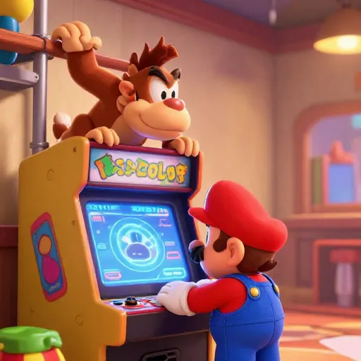 Nintendo's Donkey Kong Arcade Game Arrives