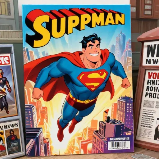 Superman Arrives on Newsstands!