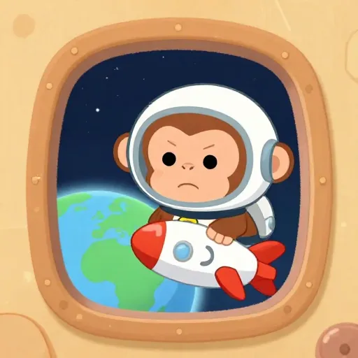 The First Monkey in Space Takes Flight