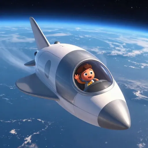 SpaceShipOne Makes History's First Private Flight!