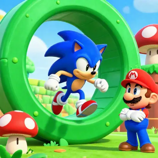 Sonic the Hedgehog Speeds onto the Scene