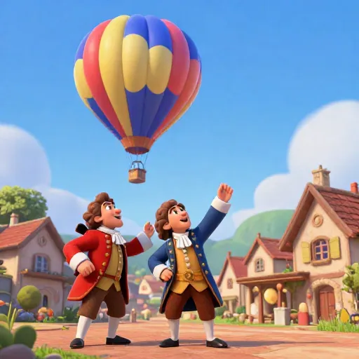 First Hot Air Balloon Takes Flight!