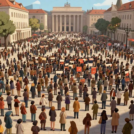 Tiananmen Square Protests Climax in Beijing