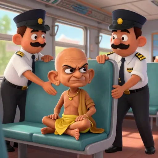 Gandhi's Train Ticket Tussle