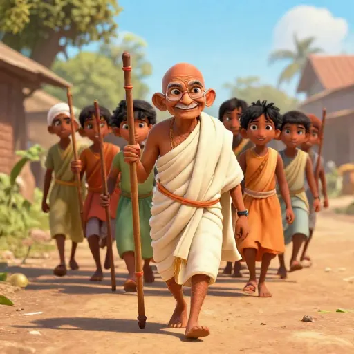 Gandhi Starts His Epic Salt March