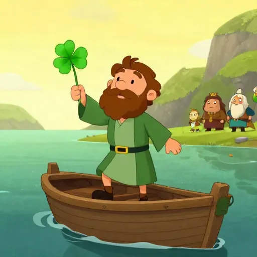 Saint Patrick Arrives in Ireland (Traditional)