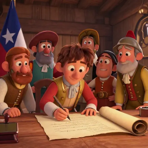 Texas Declares Independence from Mexico!