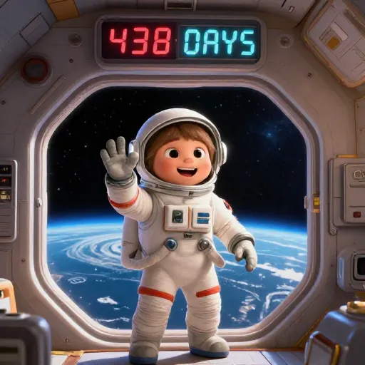 Record-Breaking Space Stay Ends