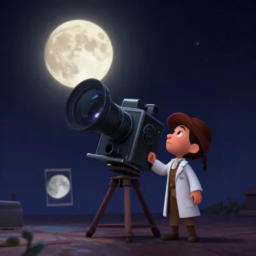 First Successful Photo of the Moon