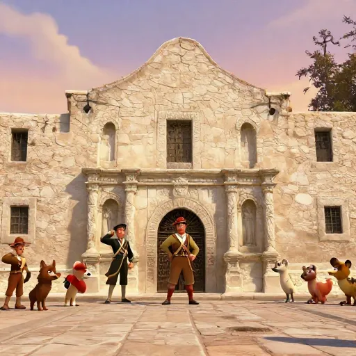 The Tragic End of the Alamo Siege