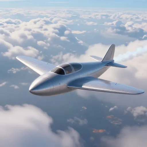 Britain's First Jet Plane Flies High