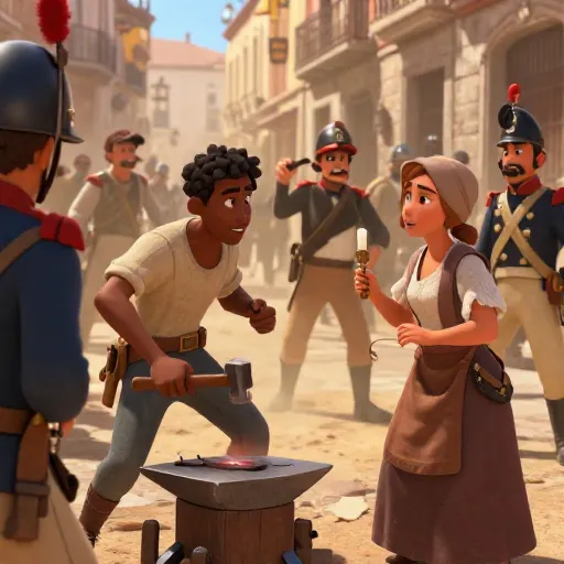 Madrid Fights Back Against Napoleon's Army