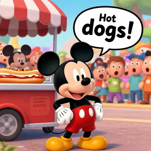 Mickey Mouse Says His First Words!