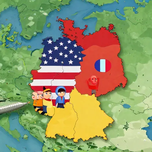 West Germany Officially Begins