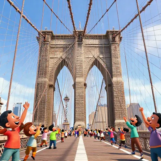 The Brooklyn Bridge Finally Opens Up!