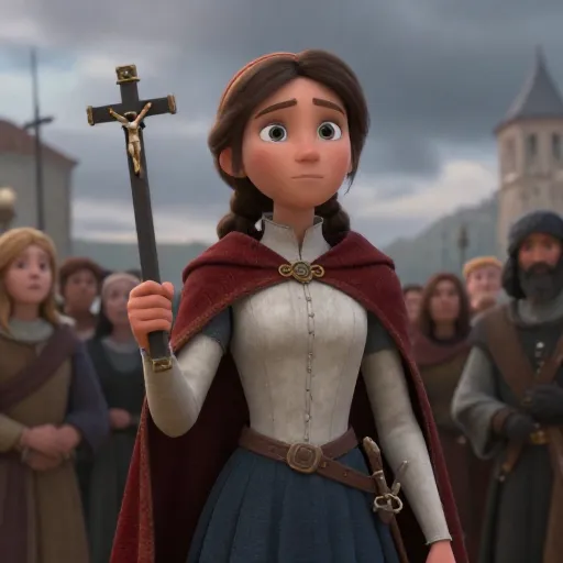 Joan of Arc Burned at the Stake