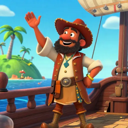 Columbus Lands on the Island of Puerto Rico