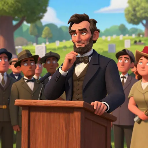 Lincoln Delivers the Famous Gettysburg Address