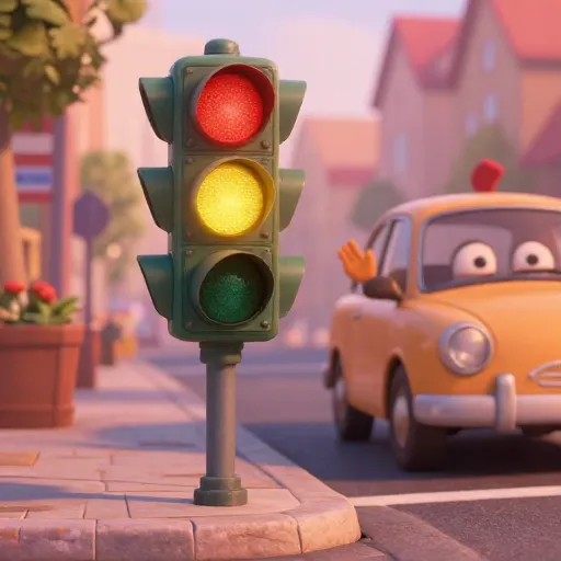 The Traffic Light with a 'Caution' Signal is Patented