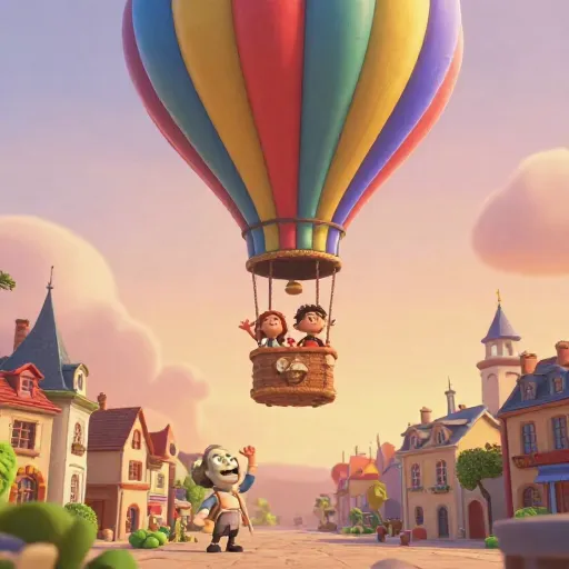 First Free Flight in a Hot Air Balloon!