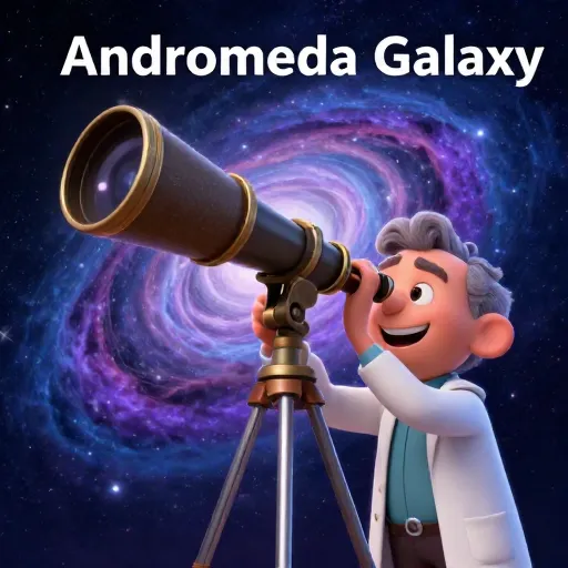 Edwin Hubble Spots Another Galaxy!