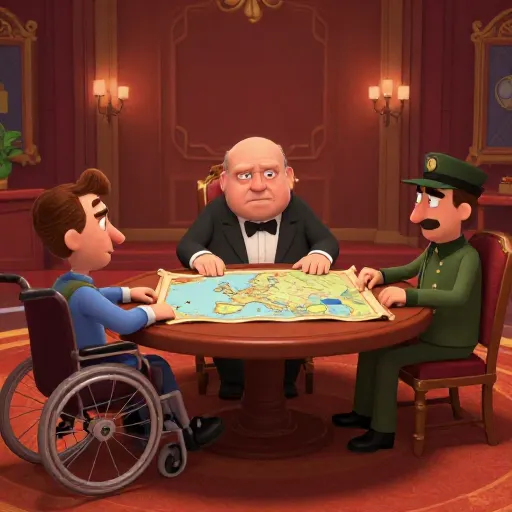 The Big Three Meet at Tehran Conference