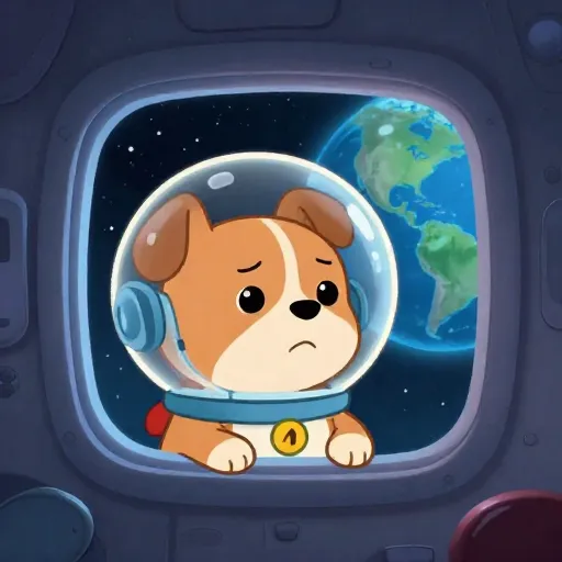 Laika the Dog Becomes First Animal in Orbit