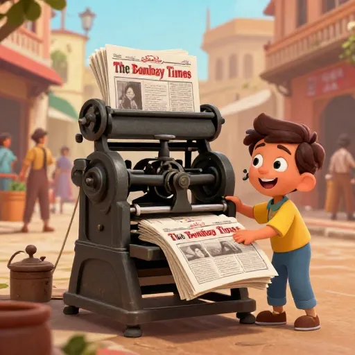 The Times of India Newspaper is Launched