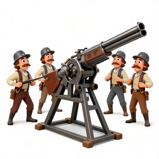 The Speedy Gatling Gun Gets Patented