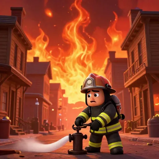 The Great Boston Fire Roars to Life