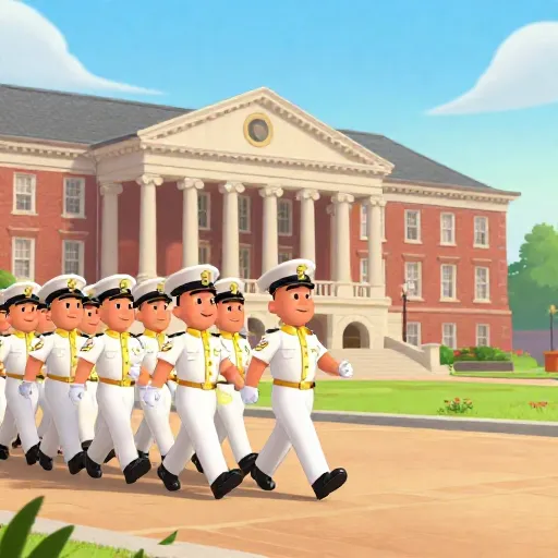 The US Naval Academy Opens Its Doors