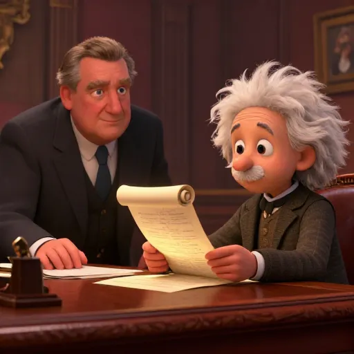 Einstein Warns FDR About the Atomic Bomb