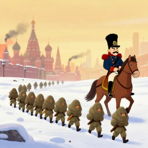 Napoleon's Long, Cold Retreat from Moscow