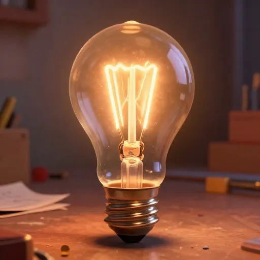 Edison Finally Gets His Light Bulb to Glow!