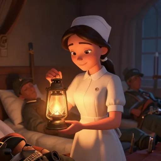 Florence Nightingale Heads to War to Help Soldiers