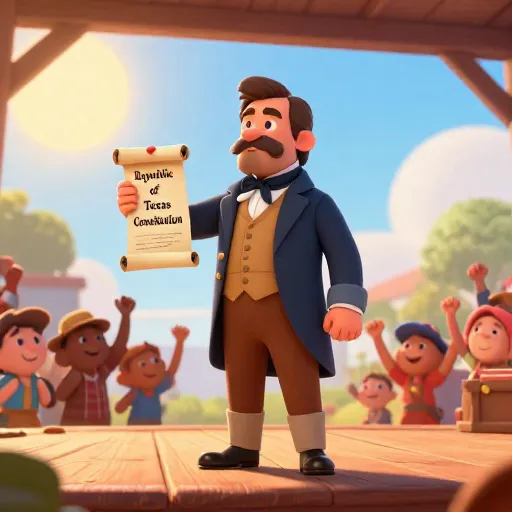 Texas Gets Its First President!