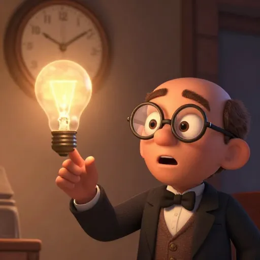 Thomas Edison's Light Bulb Finally Glows!