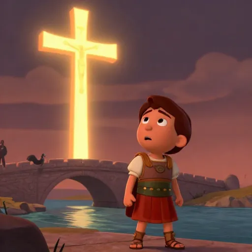 Constantine's Vision Before Battle