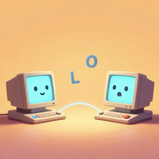 The Internet Takes Its First Tiny Step