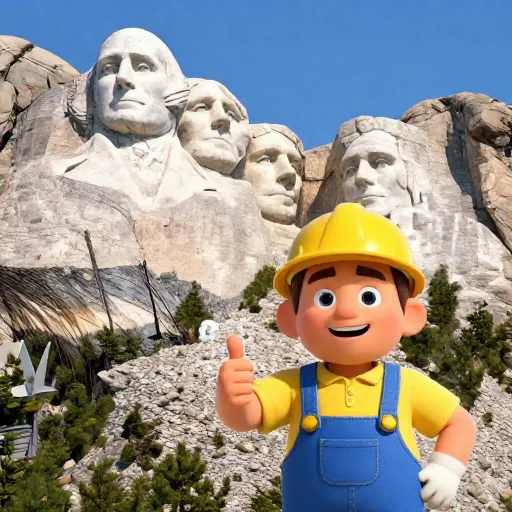 Mount Rushmore Gets its Finishing Touches