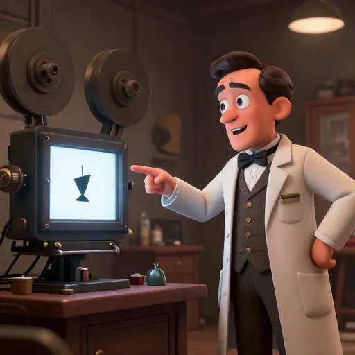 Edison Shows Off Moving Pictures