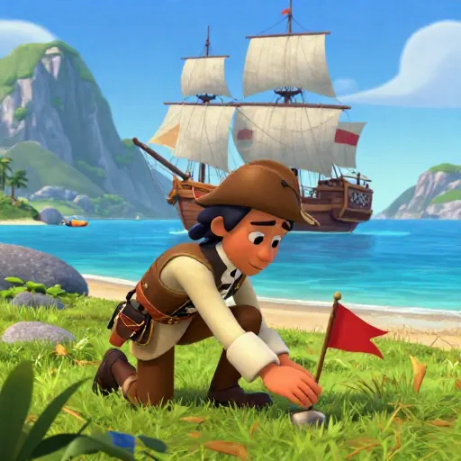 Captain Cook Lands in New Zealand