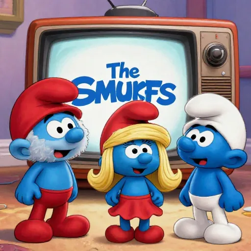 The Smurfs Make Their American TV Debut